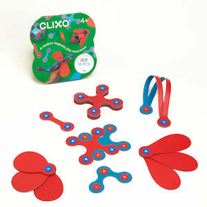 Clixo: ITSY PACK - FLAMINGO/TURQUOISE
