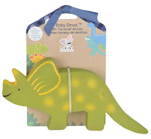 Sale: MY 1st Tikiri Dinosaur - Triceratops Teether Toy, Backer Card