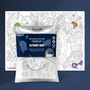 Arts Crafts 1: Alphabet Soup (Sensory Playmat)