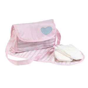 Classic Pastel Pink Diaper Bag
