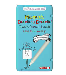 Purple Cow: TRAVEL GAME DOODLE A DROODLE