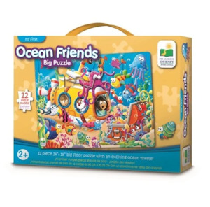 2: MY FIRST BIG FLOOR PUZZLE-OCEAN FRIENDS