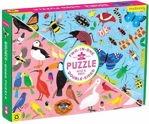 6: BUGS & BIRDS 100PC DOUBLE SIDED PUZZLE