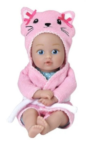Bathtime Baby Tot Kitty 21.6Cm
