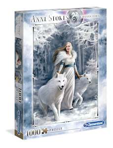 Clementoni: Anne Stokes:  1000pc,  Winter Guardians