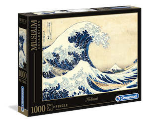 Clementoni: MUSEUM COLLECTION: 1000pc La Grande Onda Di Hok (Hokusai The wave), CB