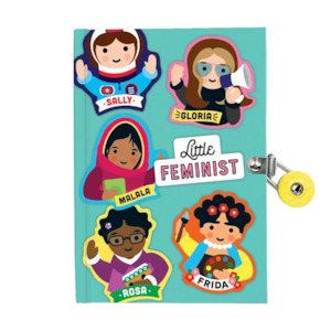 4: LITTLE FEMINIST LOCKED DIARY