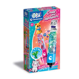 Idea Drawing: Small Highlighter Lab - Sweet Pets