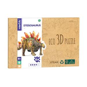 Mieredu: Adjustable 3D Puzzle - Stegosaurus