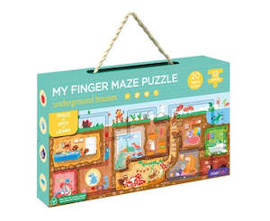 MY FINGER MAZE PUZZLE-UNDERGROUND HOUSES