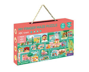 MY FINGER MAZE PUZZLE-ABC TOWN