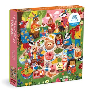 Woodland Picnic 500 Piece Family Puzzle
