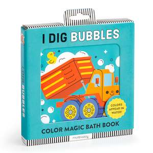 Mudpuppy: I Dig Bubbles! Color Magic Bath Book