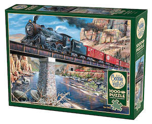 Outset Media: Stone Steel and Steam, 1000pc Puzzle, Compact