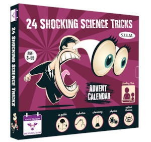 Purple Cow: ADVENT CALENDAR, SHOCKING SCIENCE EXPERIMENTS