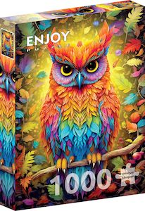 Jigsaw Puzzles: Autumnal Owl, 1000pcs