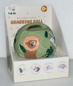 Safari Grabbing Ball Natural Rubber and Rattle