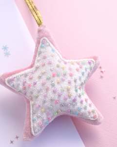 New: Beaded Christmas Star Decoration