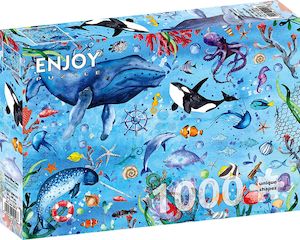 Puzzles: Deep Blue Sea, 1000pcs