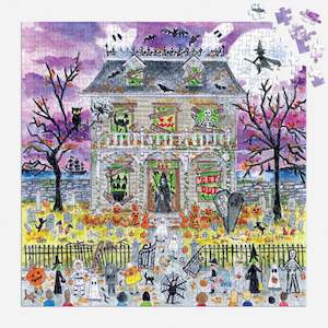Puzzles: Michael Storrings Haunted House, Glow in the Dark Puzzle, 500 Piece Puzzle