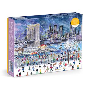 Puzzles: Snowfall Over New York City, Michael Storrings, 1000pc