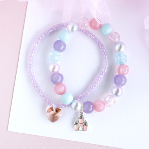Staff Favourites: Enchanted Castle Elastic Bracelet Set (2pcs)