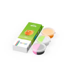 HEY CLAY, DOG STORY, SPITZ, 3 CANS, 5 COLOUR