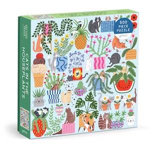 Matariki Collection: Cats in the Houseplants, 500pc Puzzle