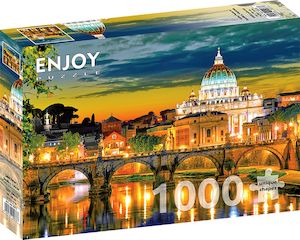 Enjoy Puzzles: Saint Peter's Basilica, Vatican, 1000pcs