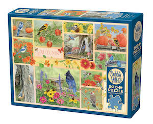 Halloween: Garden Birds in Autumn, 500pcs, Compact