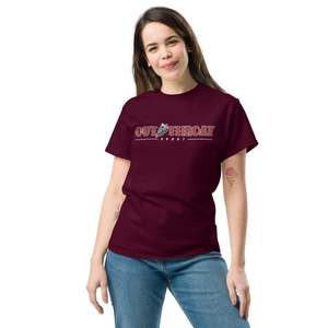 Unisex Cut Throat Blade tee - dark