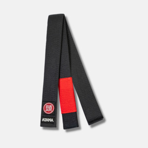 Brazilian Jiu Jitsu Belts: ATAMA Premium BJJ Belt -Black