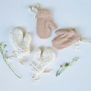 baby: Organic Fleece Mittens - Toddler