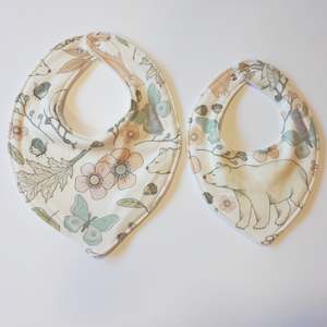 Autumn Winter 21: Organic Dribble Bib - Wild Autumn