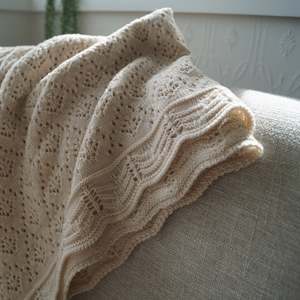Merino Knit: Merino Lace Blanket - more stock ready in June
