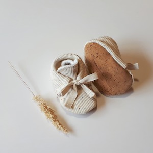 Autumn Winter 22: Organic Rib Booties - Sprinkle