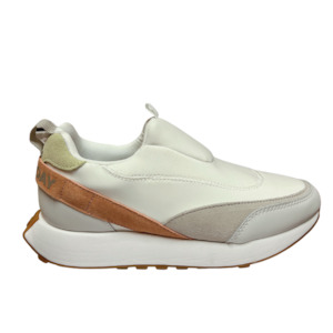 Sneakers: Gioseppo White Slip on Sneakers