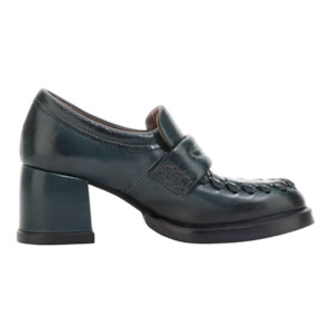 Loafers: A.S.98 Heeled Loafer, Balsamic