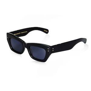 Sunglasses: Pared: Bec and Bridge Petite Armour Black Eyewear