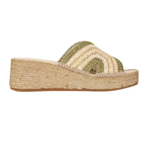 Ss24 25: Estilo Emporio Spiral Espadrille Wedge