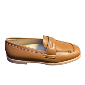 Loafers: Zoe Kratzmann Riff Loafers, Whiskey
