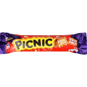 Cadbury Picnic Bar Twin – Bulk 25 x 67g