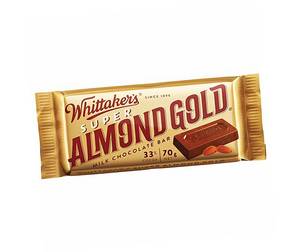 Bars: Whittaker’s Almond Gold 70gm