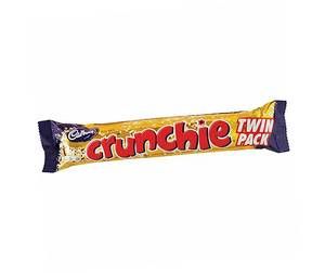 Bars: Crunchie Bar Twin Pack 80gm