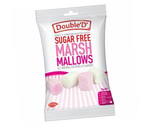 Double D Sugar-Free Marshmallows 70gm
