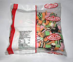 Carousel: Licorice Allsorts Offcuts – 1kg