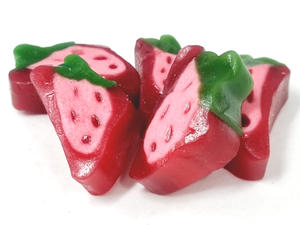 Gummy: Sherbet Strawberry Bites