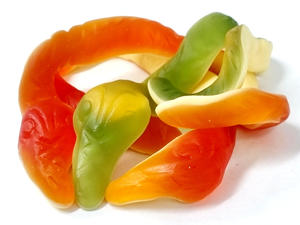Gummy: Giant Yellow Belly Snakes