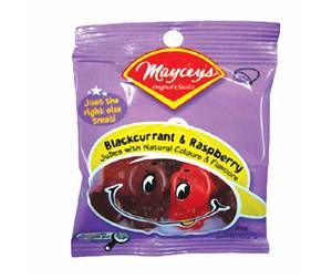 Mayceys: Smiley Blackcurrant and Raspberry 35gm