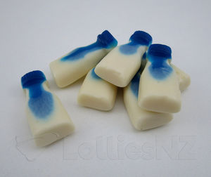 Products: Blue Top Milk Bottles